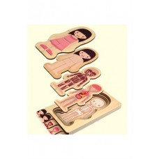 AHŞAP BEDENİMİ ÖĞRENİYORUM 5 KAT PUZZLE