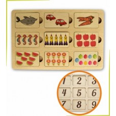 AHŞAP SAYI VE ŞEKİL EŞLEŞTİRME