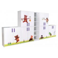 VERA AYICIK VE ARKADAŞLARI GRUP SINIF DOLAP SETİ