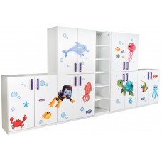 VERA DENİZ CANLILARI GRUP SINIF DOLAP SETİ VERA DENİZ CANLILARI GRUP SINIF DOLAP SETİ