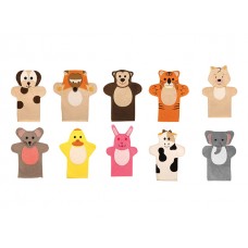 Kumaş Hayvanlar Kukla Seti 10 Lu Kumaş Hayvanlar Kukla Seti 10 Lu