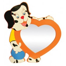 Köpekli Lavabo Aynası