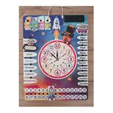 UZAY TEMALI MEKANİZMALI ODA TAKVİMİ UZAY TEMALI MEKANİZMALI ODA TAKVİMİ