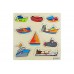 Ahşap Puzzle Deniz Taşıtları 30x30