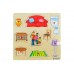 Ahşap Puzzle Evimiz 30x30
