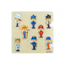 Ahşap Puzzle Meslekler 30x30