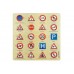 Ahşap Puzzle Trafik İşaretleri 30x30 Ahşap Puzzle Trafik İşaretleri 30x30