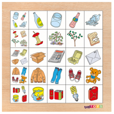 Geri Dönüşüm Ahşap Puzzle Geri Dönüşüm Ahşap Puzzle