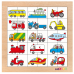 Eşleştir Karıştır Taşıtlar Ahşap Puzzle Eşleştir Karıştır Taşıtlar Ahşap Puzzle