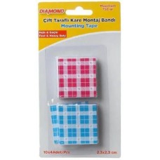 DAİMOND ÇİFT TARAFLI KARE MONTAJ BANDI DAİMOND ÇİFT TARAFLI KARE MONTAJ BANDI