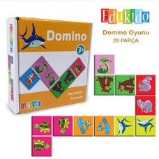 Edukido Hayvanlar Domino Edukido Hayvanlar Domino
