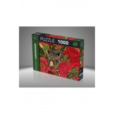  Neon 1000 Parça Puzzle 20607 Gül Ve Leopar 1000-B
