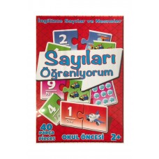 Hobi Eğitim Dünyası Sayıları Öğreniyorum 40 Parça Puzzle Hobi Eğitim Dünyası Sayıları Öğreniyorum 40 Parça Puzzle
