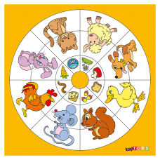 Dairesel Temalar Hangisi Ne Yer? Ahşap Puzzle